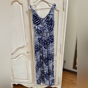 Lilly Pulitzer sleeveless maxi dress, size Small